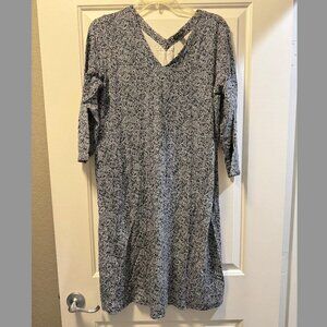 V Neck J Jill Dress